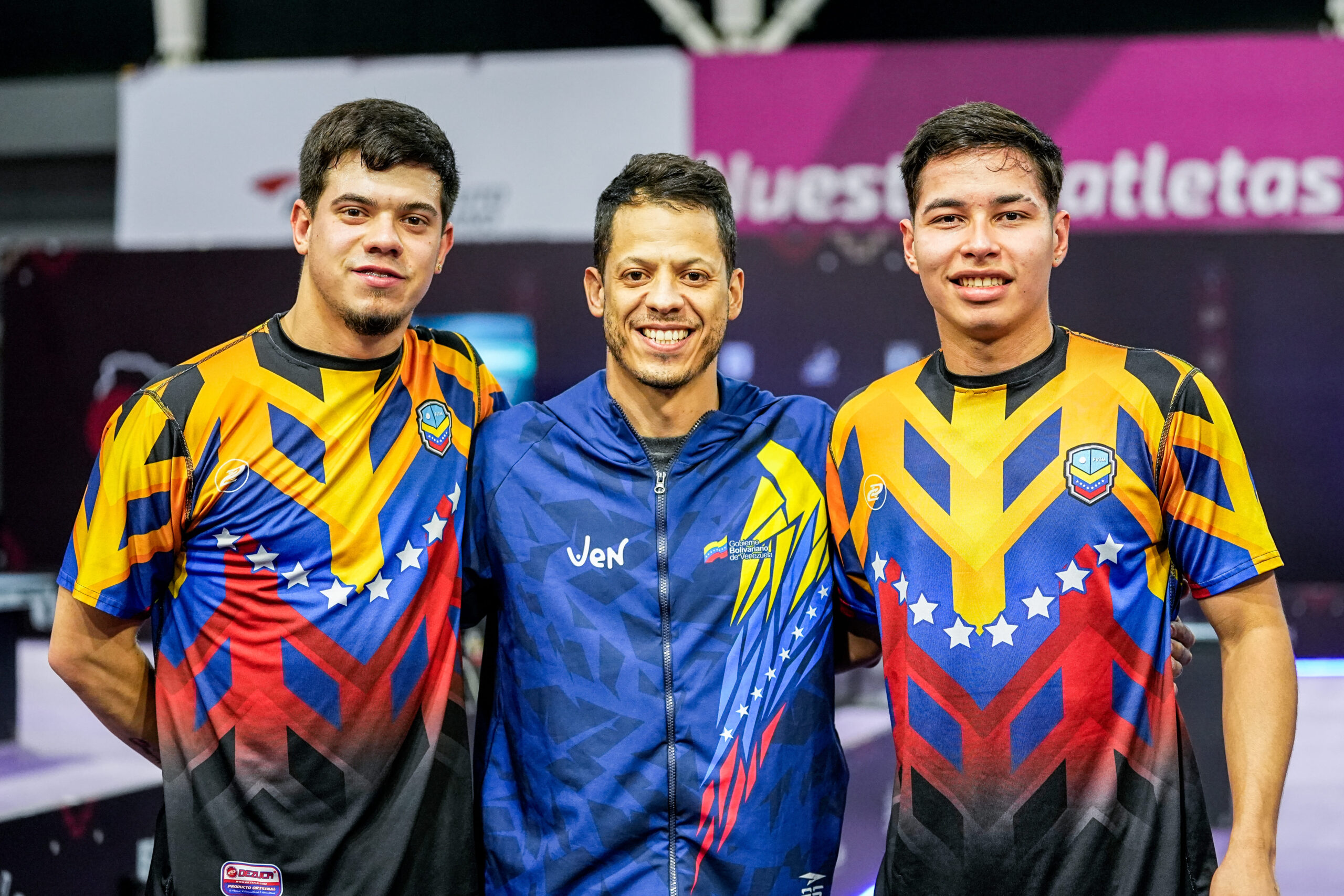 Venezuela se corona campeón en dobles masculino tras intenso duelo con Argentina