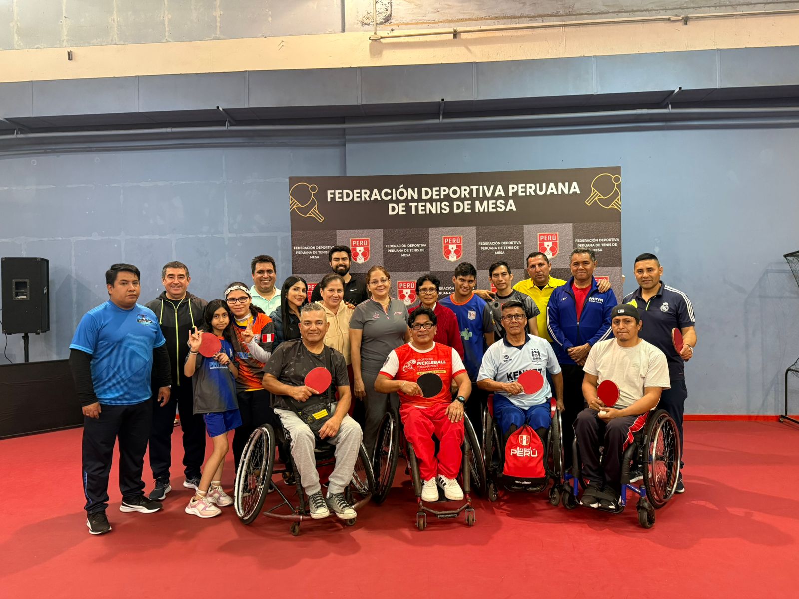 Se fortalece el Programa de Para Tenis de Mesa con Training Camp de alto nivel