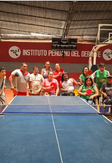 DOS DÍAS: 100% dedicados al para tenis de mesa en Lambayeque y Chiclayo