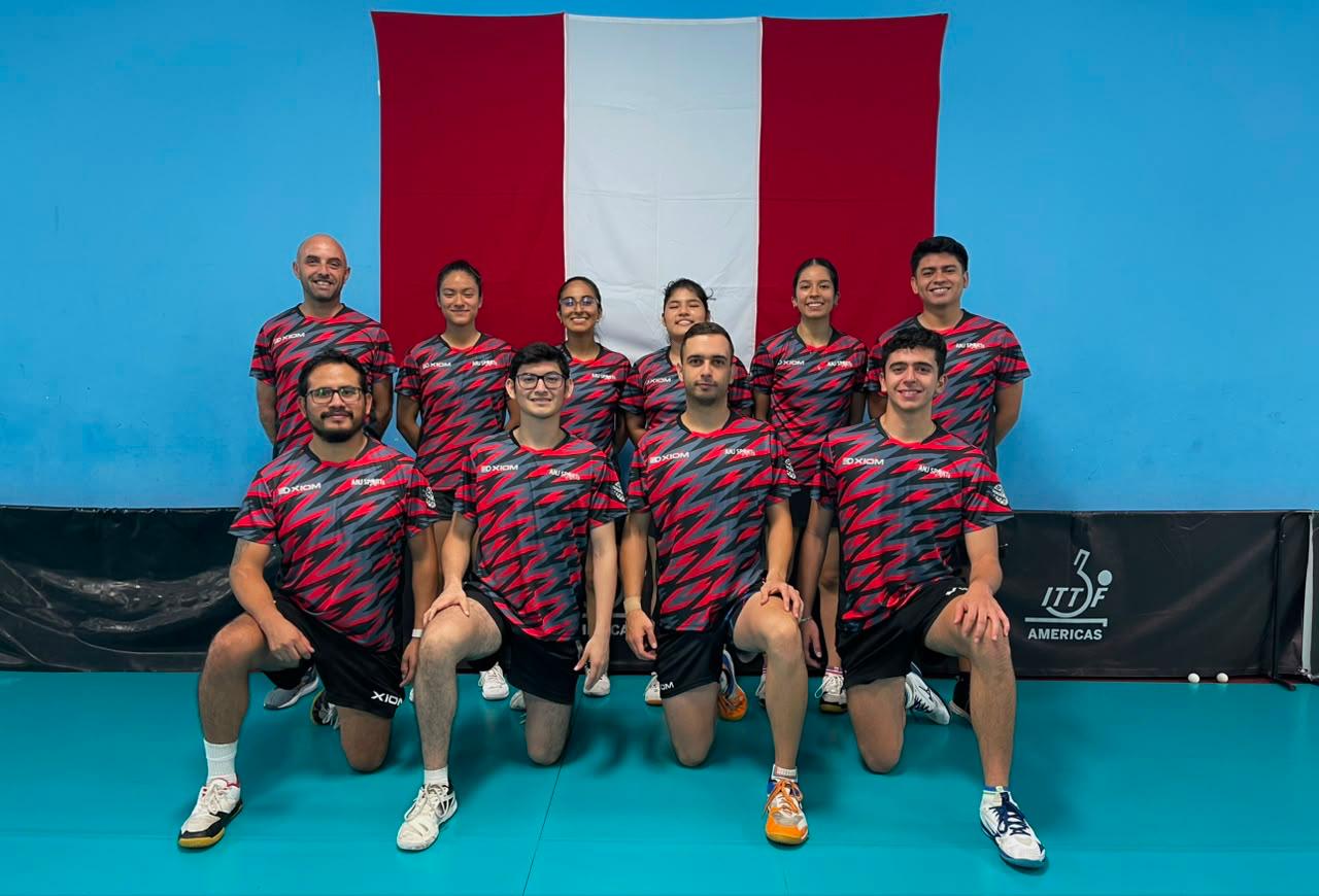Selección Peruana de Tenis de Mesa recibe uniformes oficiales para el Sudamericano de Mayores