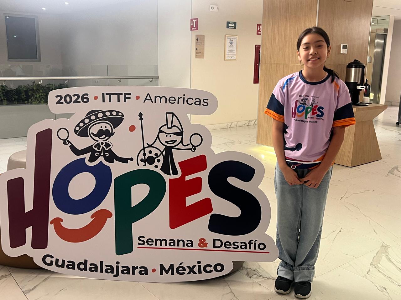 SAMÍN LORA Y GIA KCOMT YA SE ENCUENTRAN EN MÉXICO PARA SU PARTICIPACIÓN EN EL ITTF AMERICAS HOPES WEEK & CHALLENGE 2026