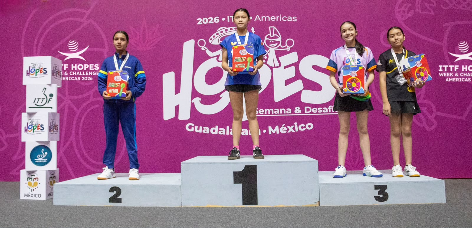 GIA KCOMT CONQUISTA EL BRONCE EN EL ITTF AMERICAS HOPES WEEK & CHALLENGE 2026