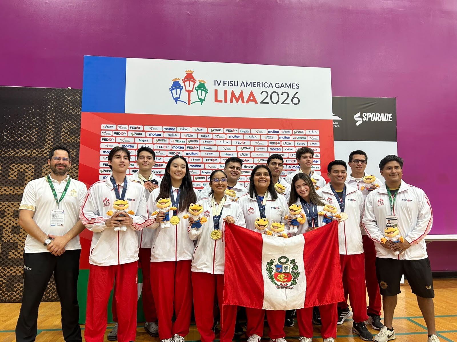EL TENIS DE MESA PERUANO CERRÓ CON SIETE MEDALLAS SU PARTICIPACIÓN EN LOS IV FISU AMERICA GAMES LIMA 2026